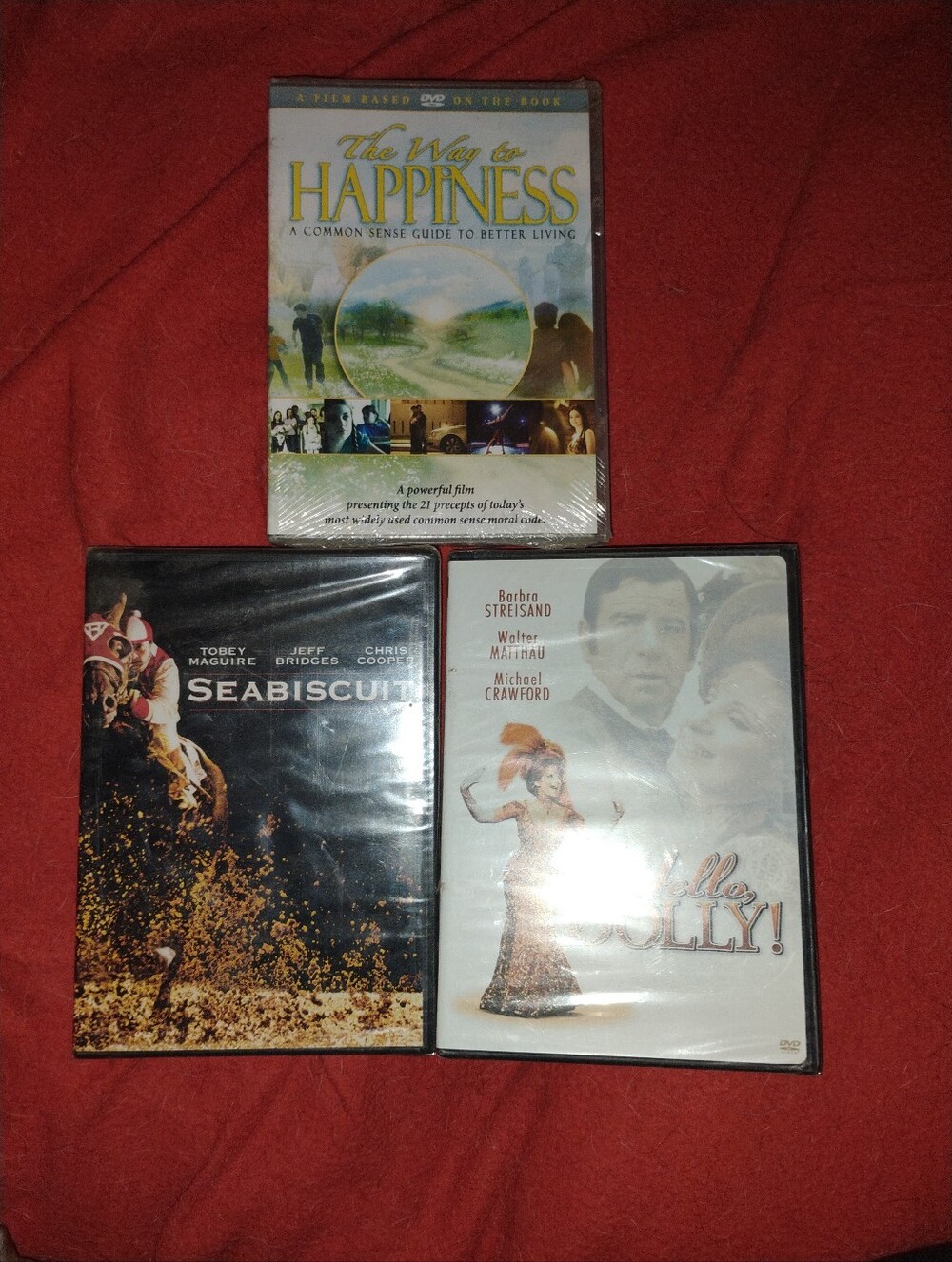 3 Three DVDs Various Titles Various Genres Bundled Lot BRAND NEW FACTORY SEALED